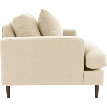 Martha Club Chair by LH Imports. Made from birch, pine, plywood, polyester, foam, polyester fiber, feather in a modern style.