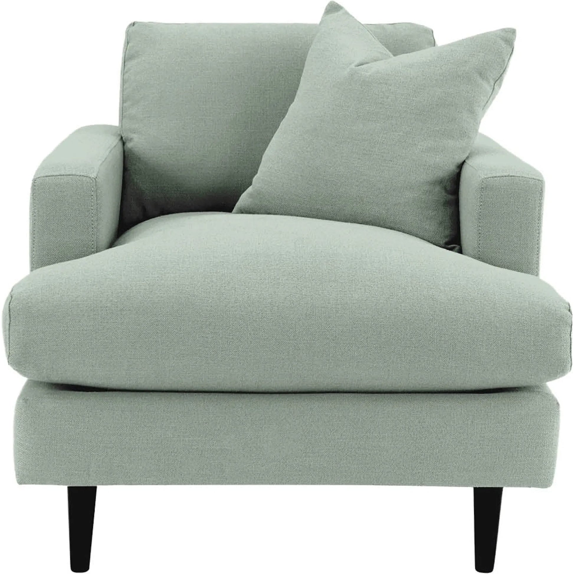 Martha Club Chair by LH Imports. Made from birch, pine, plywood, polyester, foam, polyester fiber, feather in a modern style.