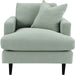 Martha Club Chair by LH Imports. Made from birch, pine, plywood, polyester, foam, polyester fiber, feather in a modern style.