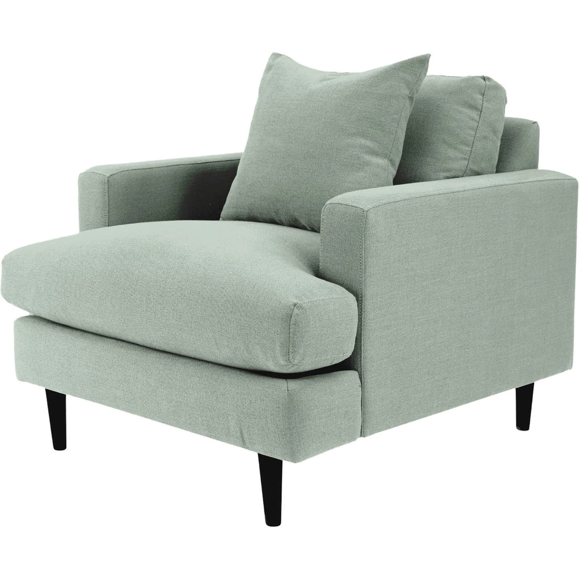 Martha Club Chair by LH Imports. Made from birch, pine, plywood, polyester, foam, polyester fiber, feather in a modern style.