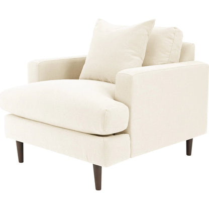 Martha Club Chair by LH Imports. Made from birch, pine, plywood, polyester, foam, polyester fiber, feather in a modern style.