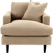 Martha Club Chair by LH Imports. Made from birch, pine, plywood, polyester, foam, polyester fiber, feather in a modern style.