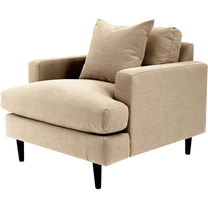 Martha Club Chair by LH Imports. Made from birch, pine, plywood, polyester, foam, polyester fiber, feather in a modern style.