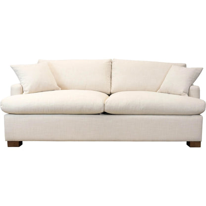 Martha Double Sofa Bed by LH Imports in walnut brown. Made from hemlock, alder, plywood, feather, polyester, foam, polyester fiber in a modern style.