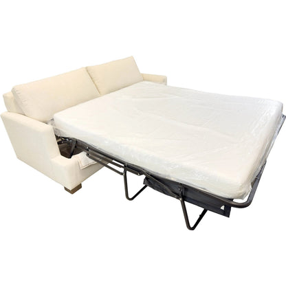 Martha Double Sofa Bed by LH Imports in walnut brown. Made from hemlock, alder, plywood, feather, polyester, foam, polyester fiber in a modern style.