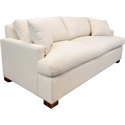 Martha Double Sofa Bed by LH Imports in walnut brown. Made from hemlock, alder, plywood, feather, polyester, foam, polyester fiber in a modern style.