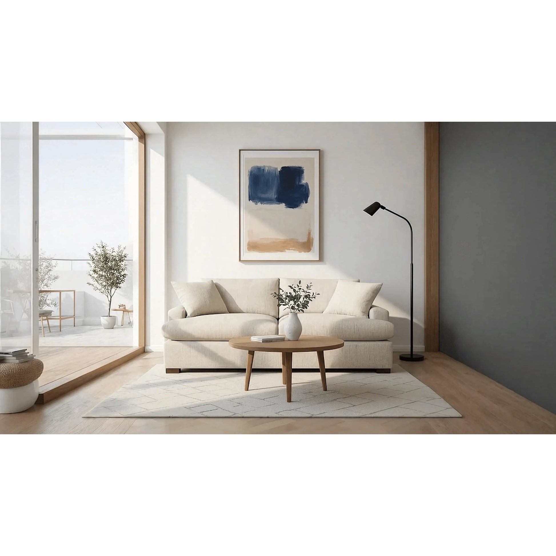 Martha Double Sofa Bed by LH Imports in walnut brown. Made from hemlock, alder, plywood, feather, polyester, foam, polyester fiber in a modern style.