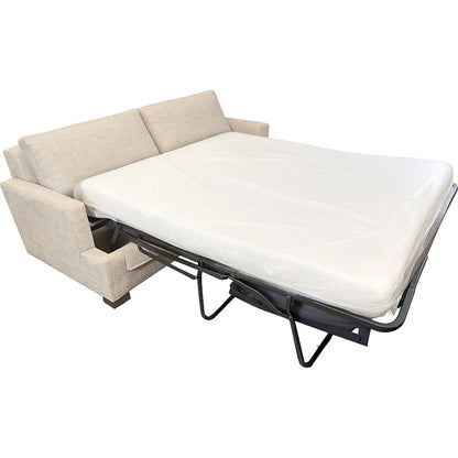 Martha Double Sofa Bed by LH Imports in walnut brown. Made from hemlock, alder, plywood, feather, polyester, foam, polyester fiber in a modern style.