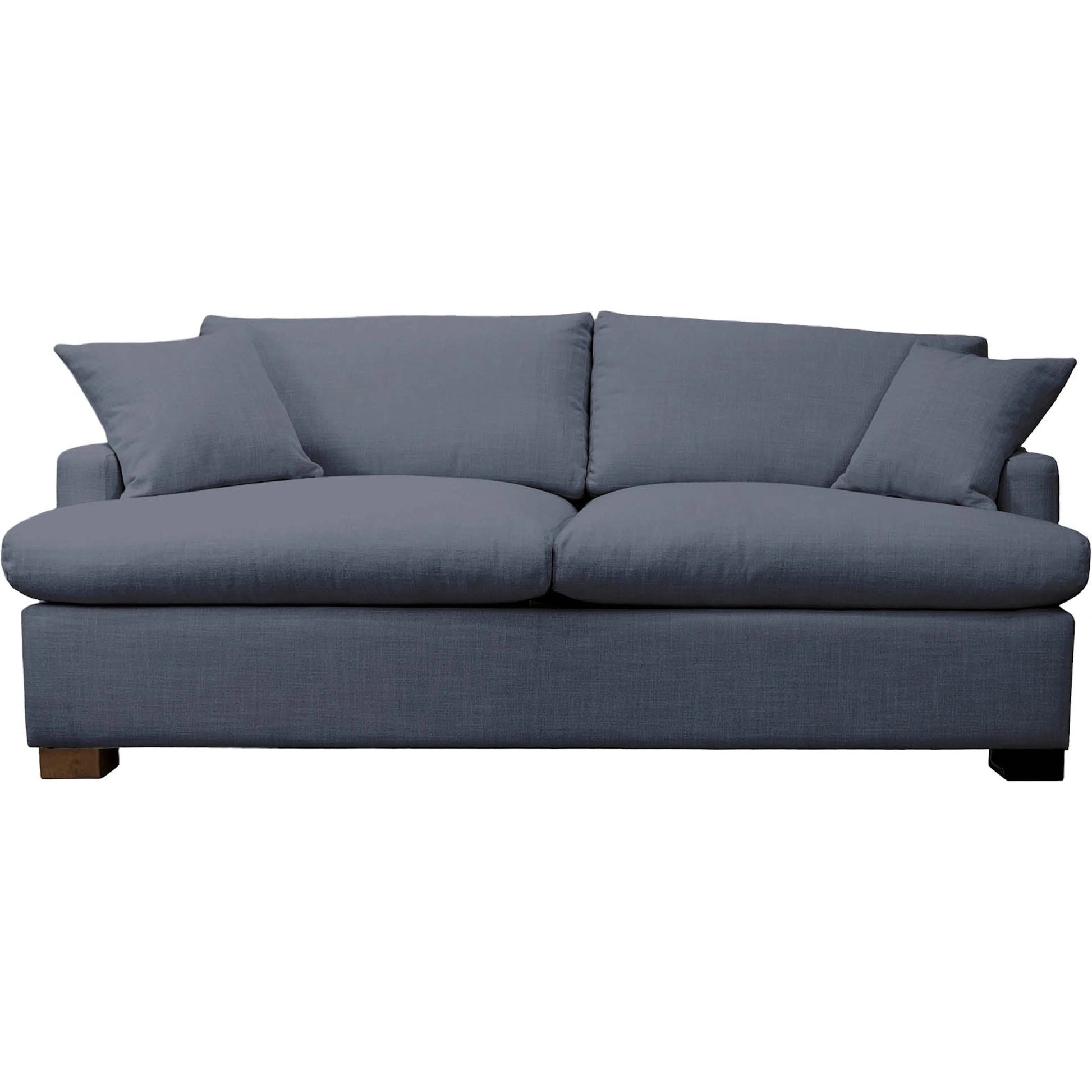 Martha Double Sofa Bed by LH Imports in walnut brown. Made from hemlock, alder, plywood, feather, polyester, foam, polyester fiber in a modern style.