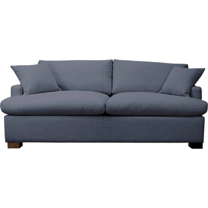 Martha Double Sofa Bed by LH Imports in walnut brown. Made from hemlock, alder, plywood, feather, polyester, foam, polyester fiber in a modern style.