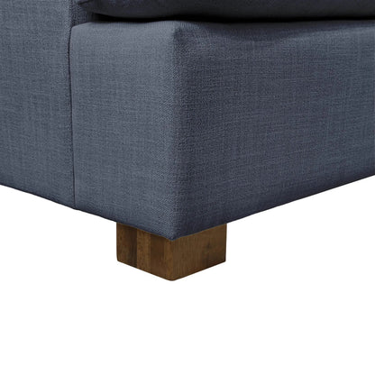 Martha Double Sofa Bed by LH Imports in walnut brown. Made from hemlock, alder, plywood, feather, polyester, foam, polyester fiber in a modern style.