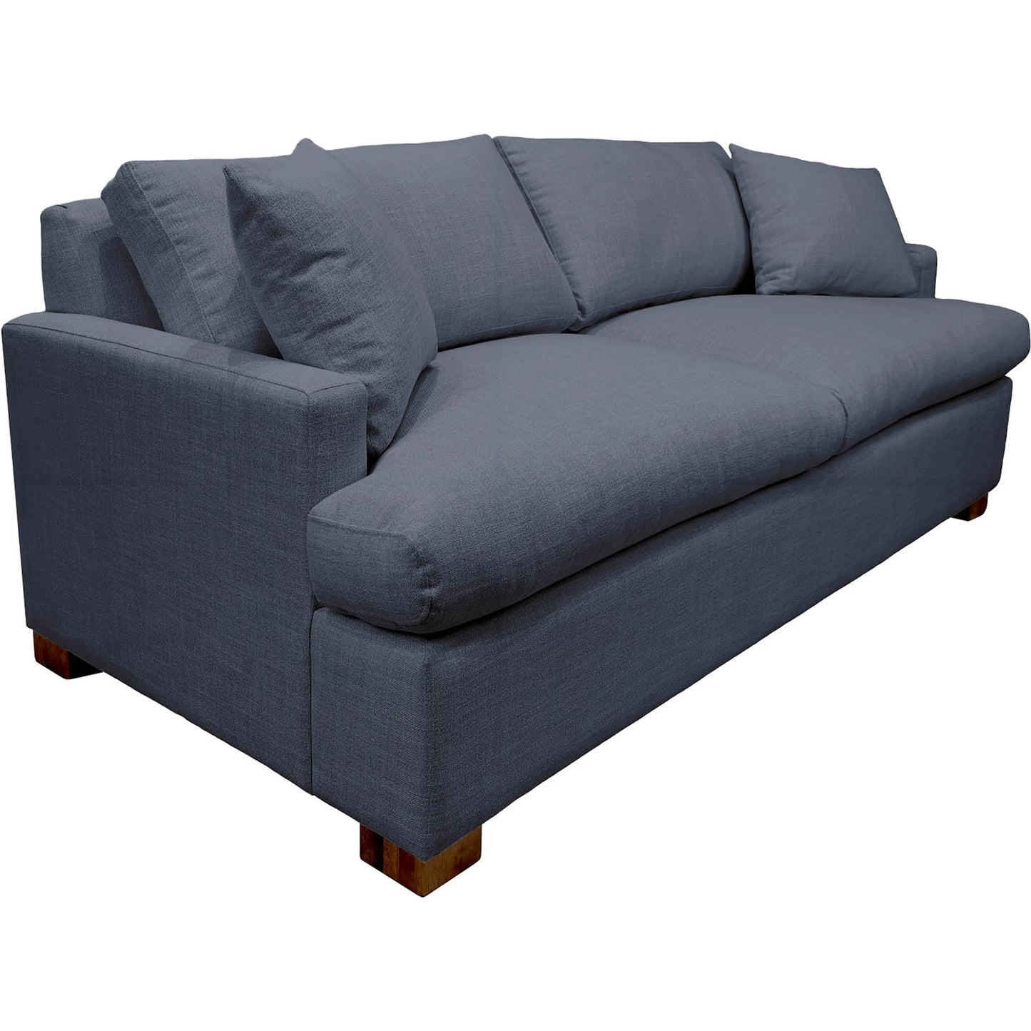 002 SI-2452929 | Additional Silo | Martha Double Sofa Bed by LH Imports in walnut brown. Made from hemlock, alder, plywood, feather, polyester, foam, polyester fiber in a modern style.
