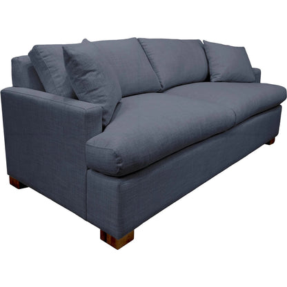 Martha Double Sofa Bed by LH Imports in walnut brown. Made from hemlock, alder, plywood, feather, polyester, foam, polyester fiber in a modern style.