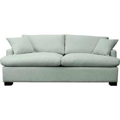 Martha Double Sofa Bed by LH Imports in walnut brown. Made from hemlock, alder, plywood, feather, polyester, foam, polyester fiber in a modern style.