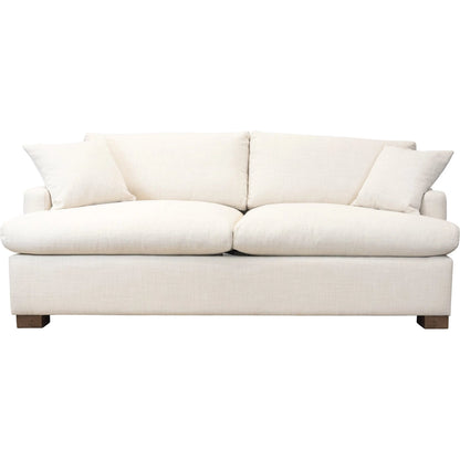 Martha Double Sofa Bed by LH Imports in walnut brown. Made from hemlock, alder, plywood, feather, polyester, foam, polyester fiber in a modern style.