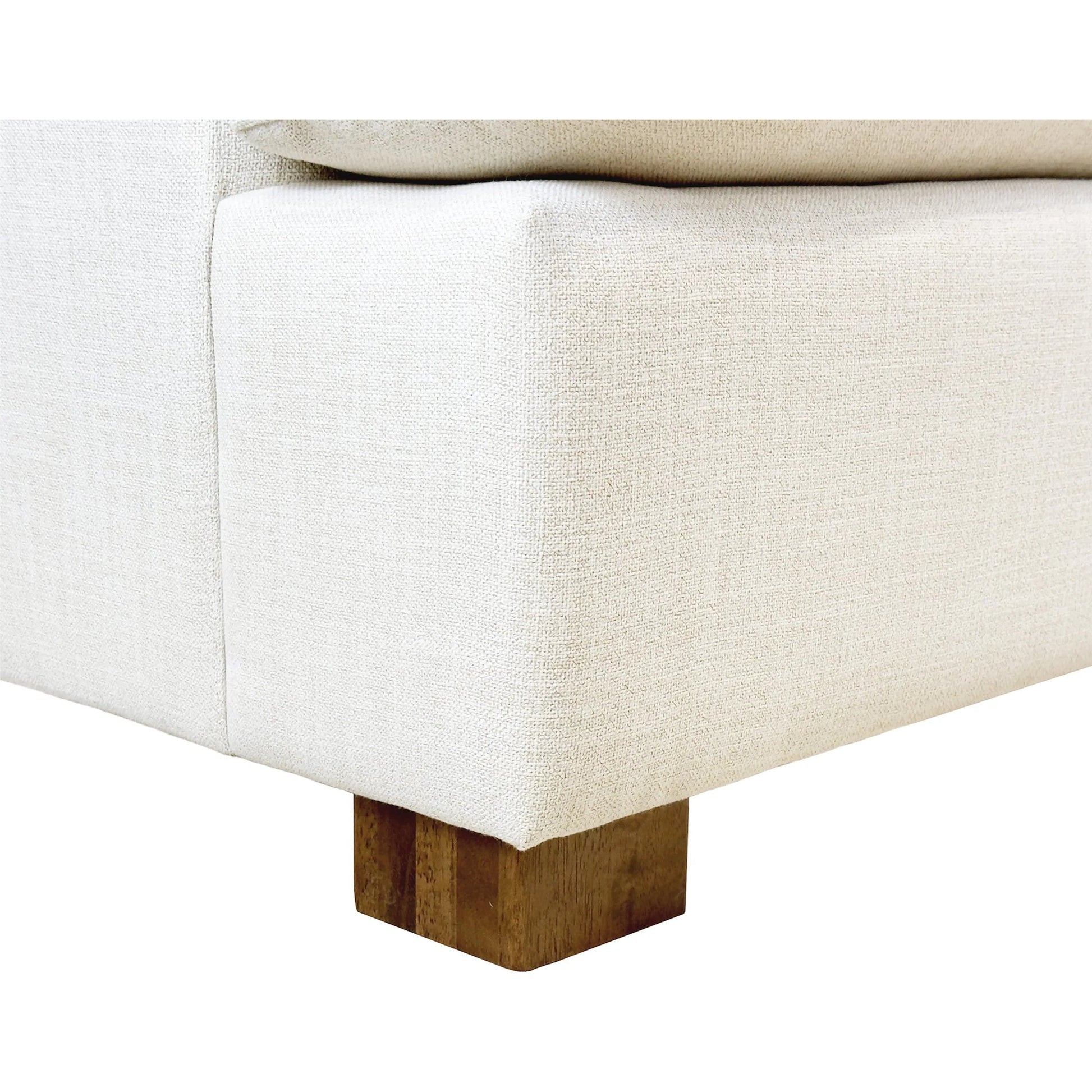 Martha Double Sofa Bed by LH Imports in walnut brown. Made from hemlock, alder, plywood, feather, polyester, foam, polyester fiber in a modern style.