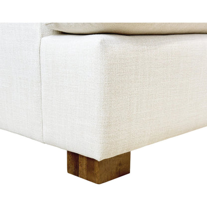 Martha Double Sofa Bed by LH Imports in walnut brown. Made from hemlock, alder, plywood, feather, polyester, foam, polyester fiber in a modern style.