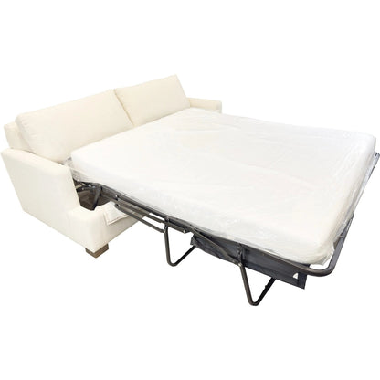Martha Double Sofa Bed by LH Imports in walnut brown. Made from hemlock, alder, plywood, feather, polyester, foam, polyester fiber in a modern style.