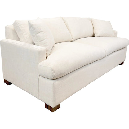 Martha Double Sofa Bed by LH Imports in walnut brown. Made from hemlock, alder, plywood, feather, polyester, foam, polyester fiber in a modern style.