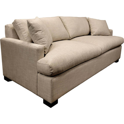 Martha Double Sofa Bed by LH Imports in walnut brown. Made from hemlock, alder, plywood, feather, polyester, foam, polyester fiber in a modern style.