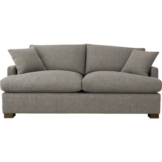 Martha Double Sofa Bed by LH Imports in walnut brown. Made from hemlock, alder, plywood, feather, polyester, foam, polyester fiber in a modern style.