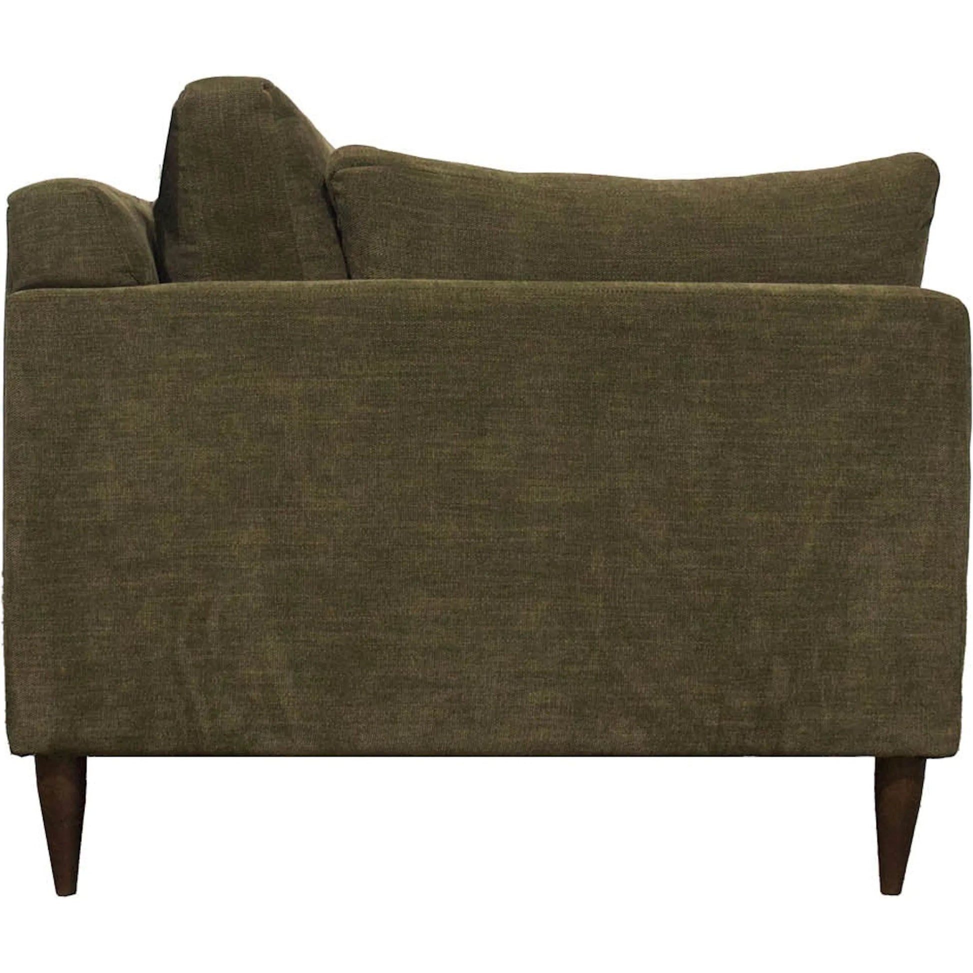 Gemma Sofa by LH Imports in green, pine. Made from hemlock, alder, plywood, feather, polyester, foam, polyester fiber in a unique style.