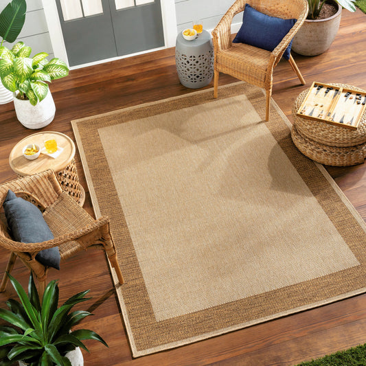 Pismo Beach Rug - 32524 by Livabliss in amber, tan, dark brown. Made from 100% polypropylene in a unique style.