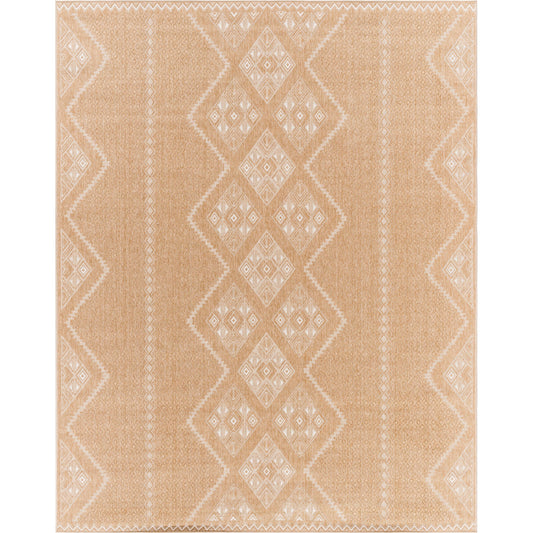 Pismo Beach Rug - 492115 by Livabliss in tan, white. Made from face: 100% polypropylene, warp: 100% polypropylene in a unique style.