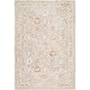 Ivory, Gray, Medium Gray, Beige, Tan, Blue / 2' x 2'11"