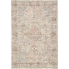 Ivory, Gray, Beige, Tan, Pale Blue / 2' x 2'11"