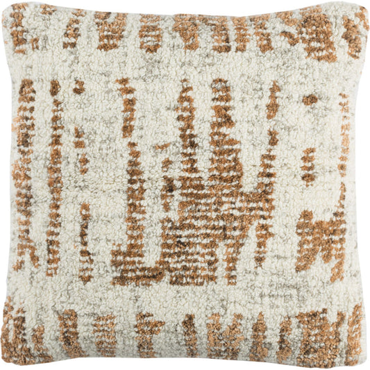 Primal Pillow - 16902 by Surya. Made from front: 60% wool, 40% viscose, back: 75% wool, 25% viscose in a eclectic & global style.