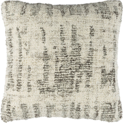 Primal Pillow - 16902 by Surya in green, teal. Made from front: 60% wool, 40% viscose, back: 75% wool, 25% viscose in a eclectic & global style.