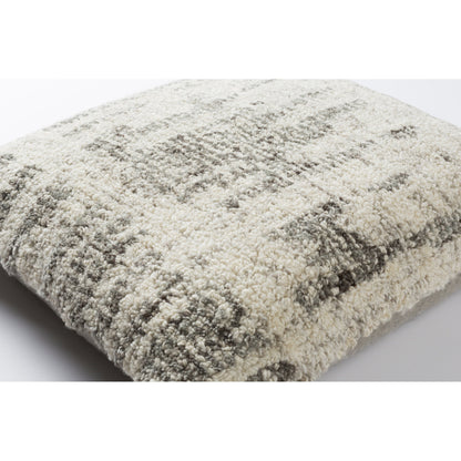 Primal Pillow - 16902 by Surya in green, teal. Made from front: 60% wool, 40% viscose, back: 75% wool, 25% viscose in a eclectic & global style.