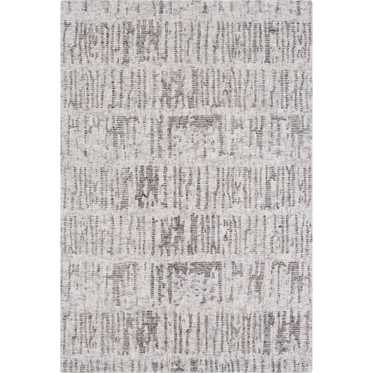 Primal Rug - 17420 by Surya in gray, medium gray, black, cream. Made from 60% wool, 40% viscose in a unique style.
