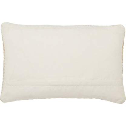 Pampas PMP01 Indoor/Outdoor Pillow by Jaipur Living. Made from 100% polyester in a cottage & farmhouse style.