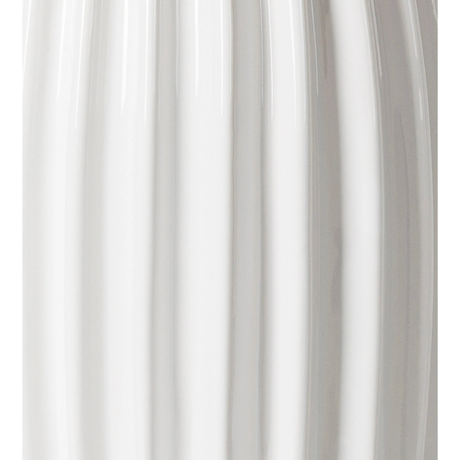 Pangong - 32539 by Surya in translucent, metallic nickel, white, beige and glazedplated. Made from shade (outside): linen, shade (inside): polyester, body: ceramic, finial: metal, harp: iron in a modern style.