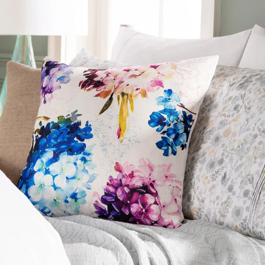 Perenial Pillow - 33378 by Surya in mustard, white. Made from 87% polyester, 13% cotton in a modern style.