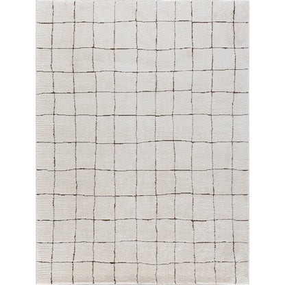 Cascade Rug - 533652 by Our PNW Home x Livabliss in ivory, brown. Made from polyester in a unique style.