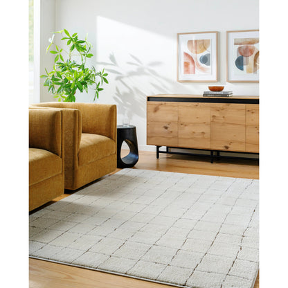 Cascade PNWCS-2300 Rug by Our PNW Home x Livabliss in ivory, brown. Made from polyester in a unique style.