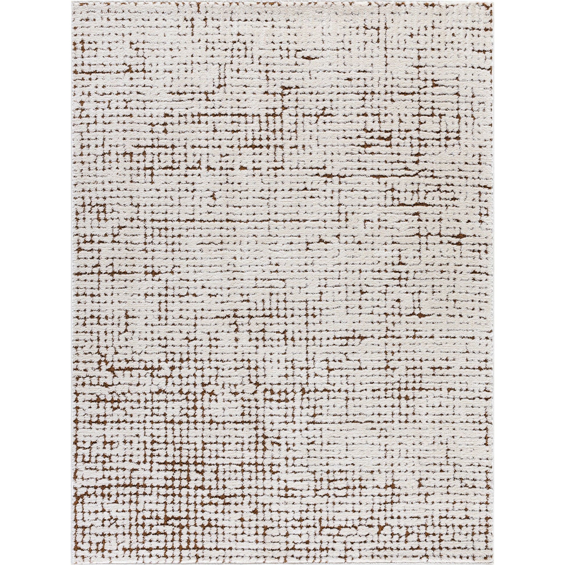 Cascade Rug - 533660 by Our PNW Home x Livabliss in ivory, brown. Made from polyester in a unique style.