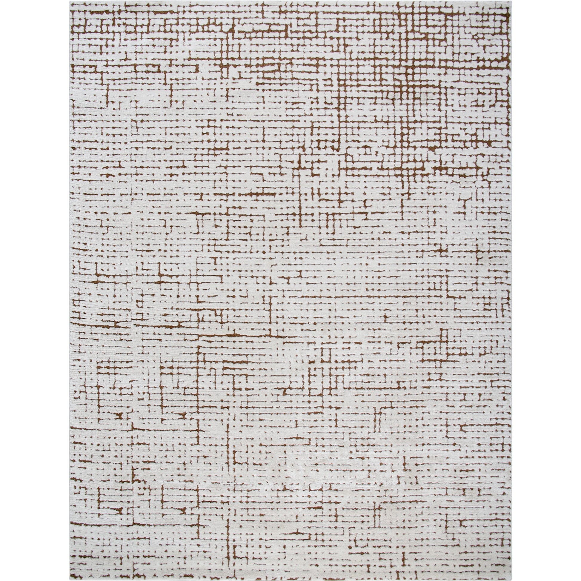 Cascade Rug - 533660 by Our PNW Home x Livabliss in ivory, brown. Made from polyester in a unique style.