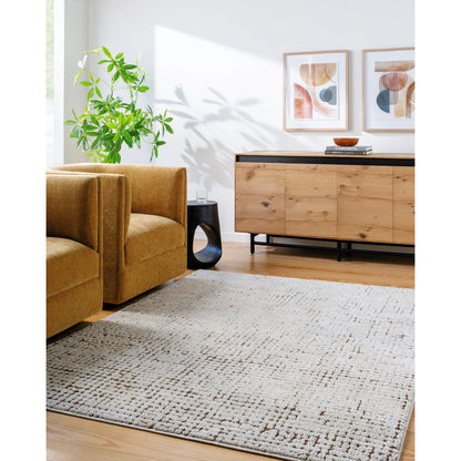 Cascade Rug - 533660 by Our PNW Home x Livabliss in ivory, brown. Made from polyester in a unique style.