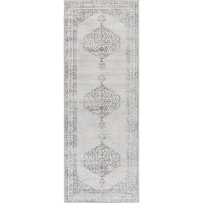 Olympic PNWOL-2300 Rug by Our PNW Home x Livabliss in tan, brown, cream. Made from polyester in a unique style.