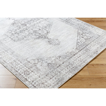 Olympic PNWOL-2300 Rug by Our PNW Home x Livabliss in tan, brown, cream. Made from polyester in a unique style.