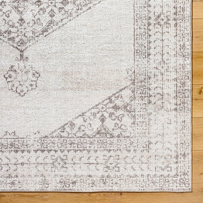 Olympic PNWOL-2300 Rug by Our PNW Home x Livabliss in tan, brown, cream. Made from polyester in a unique style.