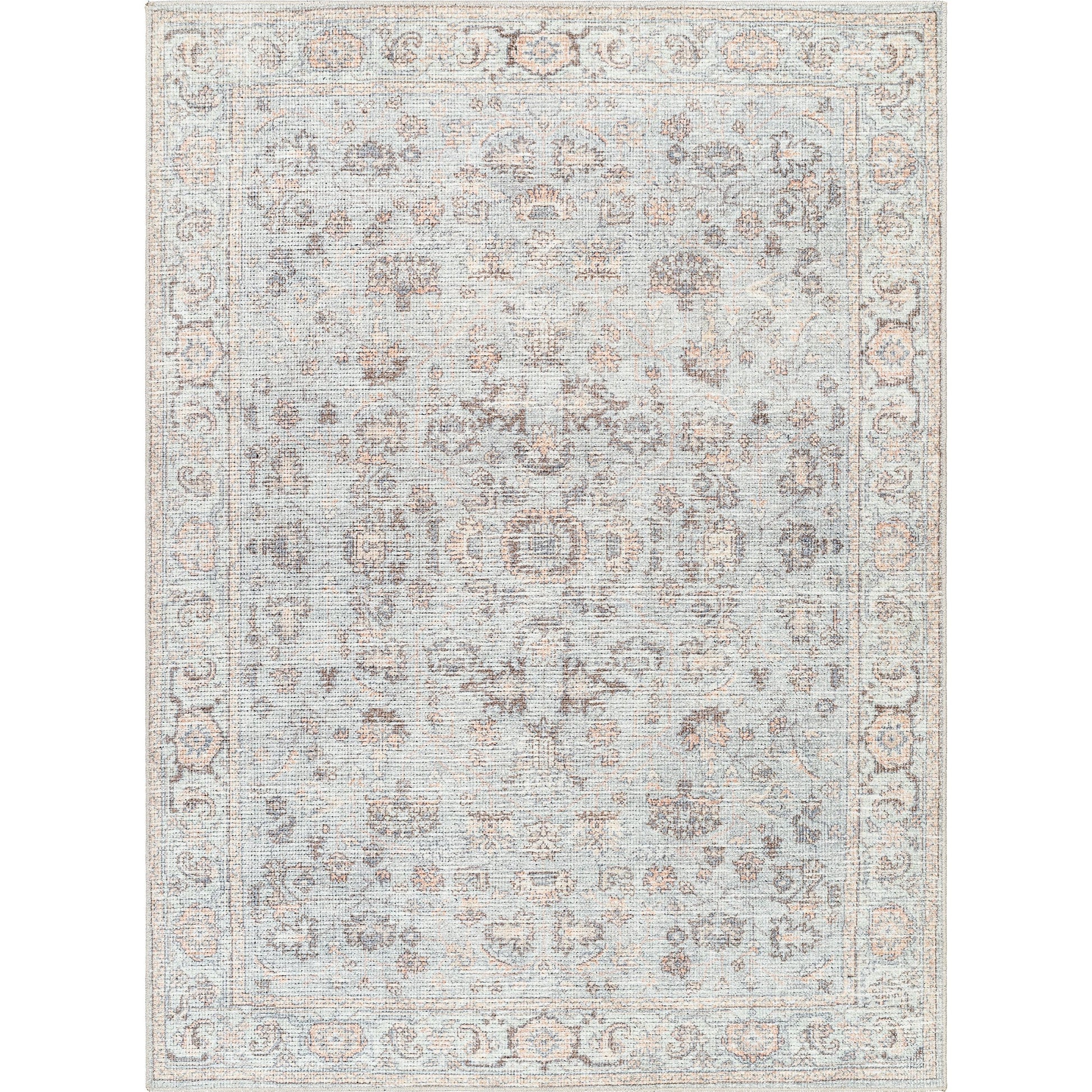 Olympic Rug- 533671 by Our PNW Home x Livabliss in gray, tan, charcoal, brown, cream, light beige. Made from polyester in a unique style.