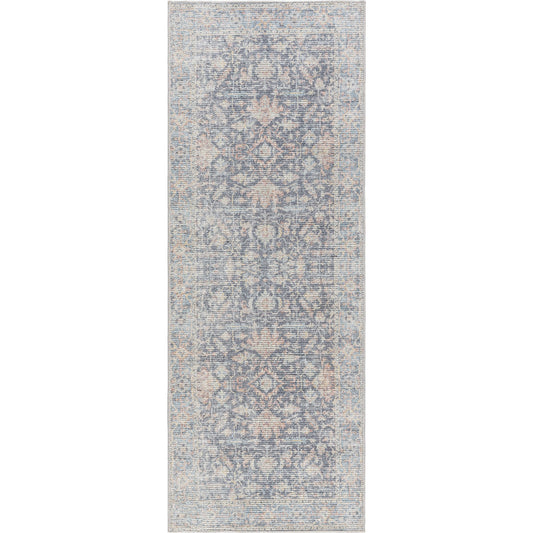 Olympic Rug - 533680 by Our PNW Home x Livabliss in charcoal, sky blue, amber, seafoam, light brown, gray. Made from polyester in a unique style.