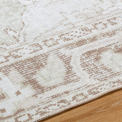 Rainier Rug - 533537 by Our PNW Home x Livabliss in light sage, cream, light brown, light olive, medium gray, oatmeal. Made from polyester in