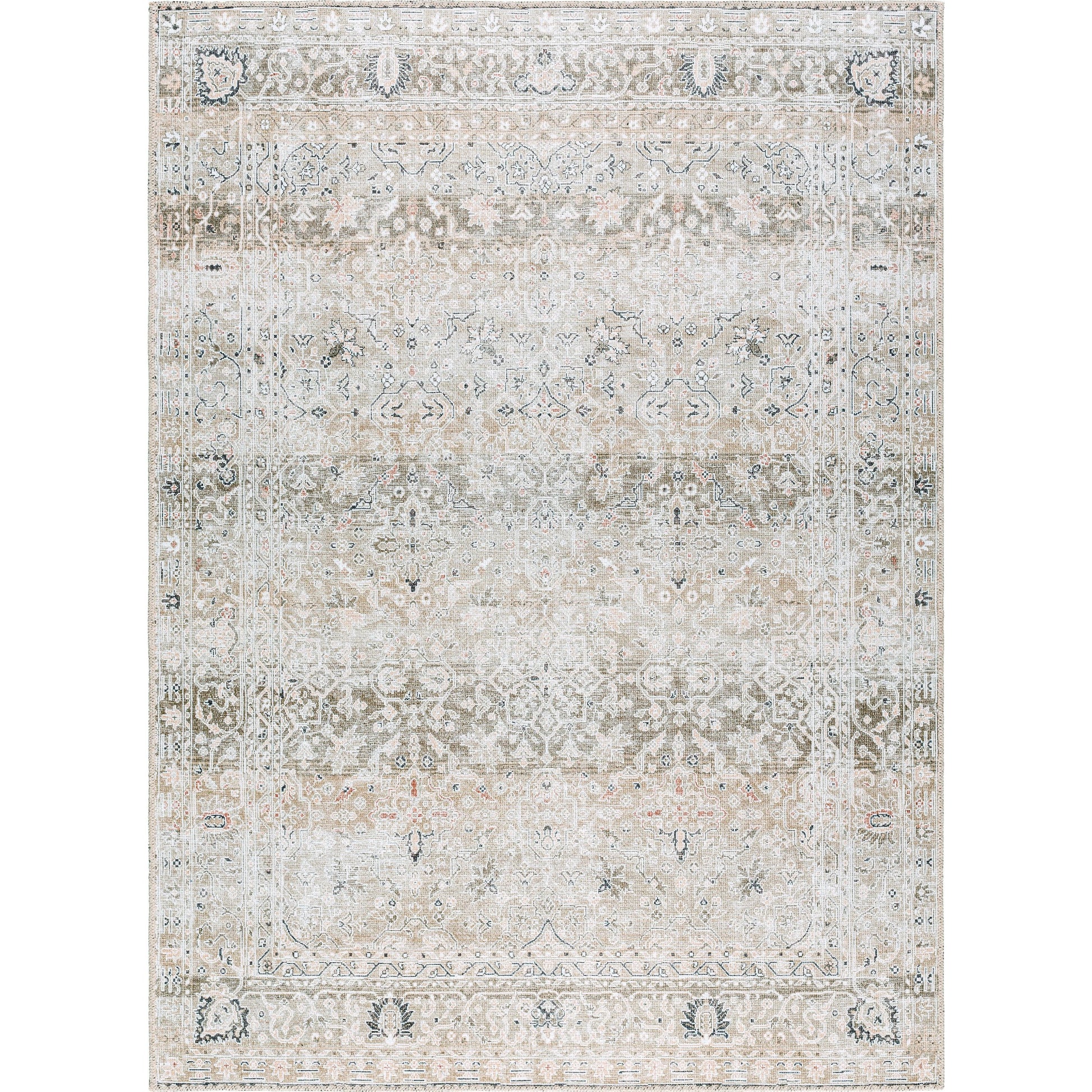 Rainier Rug - 533553 by Our PNW Home x Livabliss in olive, brown, light brown, tan. Made from polyester in a unique style.