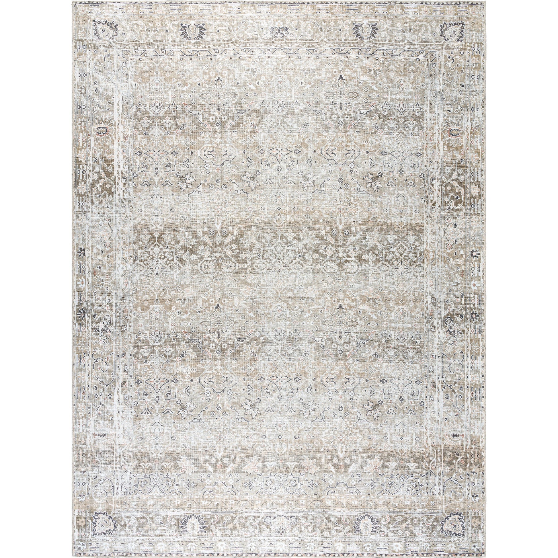 Rainier Rug - 533553 by Our PNW Home x Livabliss in olive, brown, light brown, tan. Made from polyester in a unique style.